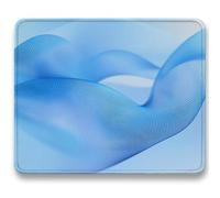 Alfombrilla Ratón 260x210mm, Azul Mousepad, Alfombrilla Raton para Ordenador de 3mm con Textura Premium, Base de Goma Antideslizante, Tapete Rato Portátil para Oficina y Juegos - Abstracto c0-539