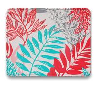 Alfombrilla Ratón 260x210mm, Color Mousepad, Alfombrilla Raton para Ordenador de 3mm con Textura Premium, Base de Goma Antideslizante, Pequeña Tapete Rato Portátil para Oficina y Juegos - Hojas c0-91