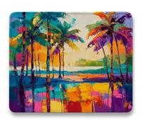 Alfombrilla Ratón 260x210mm, Color Mousepad, Alfombrilla Raton para Ordenador de 3mm con Textura Premium, Base de Goma Antideslizante, Tapete Rato Portátil para Oficina y Juegos - cocoteros c0-95