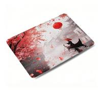 Alfombrilla Ratón 260x210mm Mousepad White, Alfombrilla Raton para Ordenador de 3mm con Textura Premium, Base de Goma Antideslizante, Pequeña Tapete Rato Portátil para Oficina y Juegos - Barco 0o-2