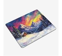 Alfombrilla Ratón 260x210x3mm, Vistoso Mouse Pad Cielo Estrellado Alfombrilla Gaming, con Base Goma Antideslizante, Superficie Impermeable Tapete Escritorio, para Ordenadores Oficina Mousepad S0-669