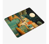 Alfombrilla Ratón 300x250x3mm, Azul Mouse Pad Abstracto Alfombrilla Gaming, con Base Goma Antideslizante, Superficie Impermeable Tapete Escritorio, para Ordenadores Oficina Mini Mousepad S0-1251