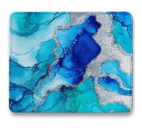 Alfombrilla Ratón 320x260mm, azul Mousepad, Alfombrilla Raton para Ordenador de 3mm con Textura Premium, Base de Goma Antideslizante, Pequeña Tapete Rato Portátil para Oficina y Juegos, moderno c0-557