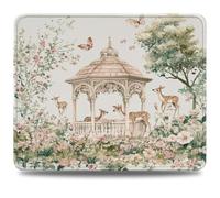 Alfombrilla Ratón 340 x 280 mm Alfombrilla Escritorio Flor, Mejora Precisión y Velocidad con Base de Goma Antideslizante y Bordes Cosidos, Mousepad para Oficina e Juegos, Arquitectura (2) 0d-386