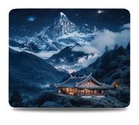 Alfombrilla Ratón 340 x 280 mm Alfombrilla Escritorio Paisaje, Mejora Precisión y Velocidad con Base de Goma Antideslizante y Bordes Cosidos, Mousepad para Oficina, Estudio, Juegos Arquitectura 0d-497