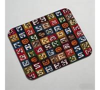 Alfombrilla Ratón 500x250x3mm, Alfombrilla Ratón Gaming, Base de Goma Antideslizante, Mejora la Precisión y la Velocidad, Mouse Pad con Bordes Cosidos, Impermeable, cortijo nacionalidad 0O-790