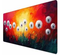 Alfombrilla Ratón 600x300x3MM Mouse Pad Grande, Alfombrilla Raton Lavable con Base de Goma Antideslizante, Protector Grande Mousepad para Jugadores, Oficina, Portátil (Color Historietas) -XZ15J
