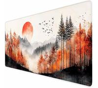 Alfombrilla Ratón 900 * 300mm Mouse Pad Grande, Alfombrilla Raton Lavable con Base de Goma Antideslizante, Protector Grande Mousepad para Jugadores, Oficina, Portátil (JaponéS Historietas) -XZ14D