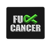 Alfombrilla Ratón, A La Mierda El Cáncer del Linfoma Lima Alfombrilla Gaming Professional Alfombrilla Raton Portátil Alfombrilla De Ratón para Juegos para Trabajo Ordenador 25X30Cm