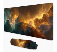 Alfombrilla Ratón Abstracto Mouse Pad 600x300 mm, Grande Alfombrilla Gaming Nube con Superficie Especial Que Mejora la Velocidad y la precisión, Mousepad Impermeable para Gamers, PC y Portátil 3Y-332