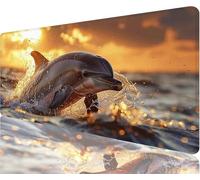 Alfombrilla Ratón Animal Alfombrilla Escritorio 800x300x3mm Tapete Gaming xxl Oscuridad Tapete Escritorio Impermeable, Diseño Costura Doble Acabado Suave y Duradero Decoraciones Navideñas N1-836