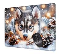 Alfombrilla Ratón Animal Mouse Pad Piñas Alfombrilla Escritorio, 40x30x0.3cm Tapete Rato, con Base de Goma Antideslizante, Mejora la precisión Velocidad Pequeña Mousepad Portátil para Gaming H0-579