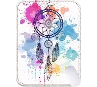 Alfombrilla Ratón Atrapasueños Alfombrilla Escritorio Impermeable, 300 x 250 mm Mini Mouse Pad Pluma Aprotector Escritorio Antideslizante, Mousepad para Ratón Inalámbrico, Viajes, Oficina J2-802