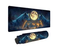 Alfombrilla Ratón Azul para Jugadores, Mouse Pad Animal Impermeable Antideslizante, Alfombrilla Raton con Bordes Cosidos para Gamer, PC, Mejora la Precisión y la Velocidad 1000 x 500 mm -2510576