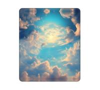 Alfombrilla Raton, Cielo Nublado Tapete De Juego Antideslizante Alfombrilla De Ratón Portátil Alfombrilla Gaming para Laptop Jugadore 25X30Cm