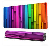 Alfombrilla Ratón Ciencia y tecnología Alfombrilla Ratón XXL 700x300x3mm Línea Mouse Pad Protector Escritorio Desk Mat Base de Goma Antideslizante para Jugadores, PC, Material Oficina, Model688