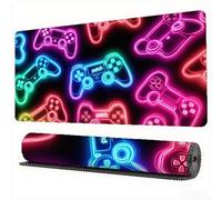 Alfombrilla Ratón Ciencia y tecnología Alfombrilla Ratón XXL 800x400x3mm Neón Mouse Pad Protector Escritorio Desk Mat Lisa y Base de Goma Antideslizante para Jugadores, PC, Material Oficina, Model248