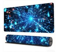 Alfombrilla Ratón Ciencia y tecnología Alfombrilla Ratón XXL 900x400x3mm Sueño Mouse Pad Protector Escritorio Desk Mat Base de Goma Antideslizante para Jugadores, PC, Material Oficina, Model164