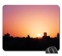 Alfombrilla Raton, Ciudad Historia Paisaje Históricamente Harumi Cielo Alfombrilla Gaming Antideslizante Mousepad Bordes Cosidos Mouse Pad para Oficina Ratón 25X30Cm