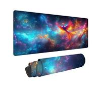 Alfombrilla Ratón Color Alfombrilla Ratón XXL 70x30cm, Mouse Pad FéNix Mousepad con 3MM Bordes Cosidos, Impermeable Tapete Escritorio para Jugadores, PC, Oficina, Home, Regalo Mujer -zjn2509048BQ1