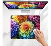 Alfombrilla Ratón color flor, Alfombrilla Gaming 32 x 26 cm, Mousepad Delgado, Superficie Ultra-Suave, Bordes Anti-Deshilachado, Base de Goma Antideslizante, para Portátil, Oficina, Home, Office j0j-1