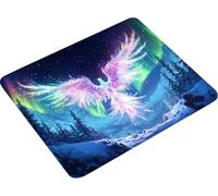 Alfombrilla Ratón Color Protector Escritorio 200x180mm HXZH-0490 | Mouse Pad Phoenix Antideslizante Base de Gom para Tapete Escritorio Ordenador Portatil Desk Decoración Regalo Hombre