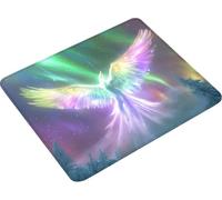 Alfombrilla Ratón Color Protector Escritorio 200x180mm HXZH-0526 | Mouse Pad Phoenix Antideslizante Base de Gom para Tapete Escritorio Ordenador Portatil Desk Decoración Regalo Hombre