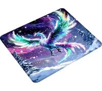 Alfombrilla Ratón Color Protector Escritorio 300x250mm HXZH-0523 | Mouse Pad Phoenix Antideslizante Base de Gom para Tapete Escritorio Ordenador Portatil Desk Decoración Regalo Hombre