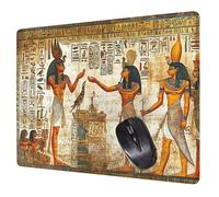 Alfombrilla Ratón Egipto Mouse Pad Retro Alfombrilla Escritorio, 40x30x0.3cm Tapete Rato, con Base de Goma Antideslizante, Mejora la precisión Velocidad Pequeña Mousepad Portátil para Gaming H0-187