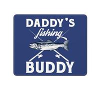 Alfombrilla Ratón, El Amigo De Papá Pescando Tapete De Juego Antideslizante Gaming Mouse Pad Ergonómico Alfombrilla Gaming para Jugadore Pc 25X30Cm