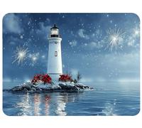 Alfombrilla Ratón Faro Alfombrilla Ratón 290x240x3mm, Galaxia Mouse Pad Protector Escritorio Superficie Lisa y Base de Goma Antideslizante Precisión Velocidad para Oficina, PC, Regalo Mujer, Model421