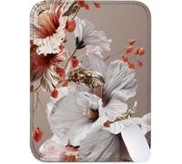 Alfombrilla Ratón Flor Alfombrilla Escritorio Impermeable, 360 x 300 mm Mini Mouse Pad Fresa Aprotector Escritorio Antideslizante, Mousepad para Ratón Inalámbrico, Viajes, Oficina, Portátil J2-282