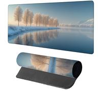 Alfombrilla Ratón Gaming 1200x600x3mm áRbol, Alfombrilla Escritorio XXL Paisaje, Protector Escritorio con Base de Goma Antideslizante, Mouse Pad con Bordes Cosidos, Desk Mat para Gamer Oficina T-1559