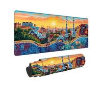 Alfombrilla Ratón Gaming Color 1200 x 600 x 3MM, Mouse Pad XXL Lavable, Alfombrilla Raton Ordenador, Mousepad Historietas con Base de Goma Antideslizante, Oficina Accesorios, para Jugadores -2510O17