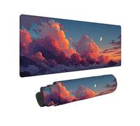 Alfombrilla Ratón Gaming Color 900 x 300 x 3MM, Mouse Pad XXL Lavable, Alfombrilla Raton Ordenador, Mousepad Paisaje con Base de Goma Antideslizante, Oficina Accesorios, para Jugadores, PC -2510K55