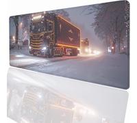 Alfombrilla Ratón Gaming XXL, Gaming Mouse Pad 600x300x3mm, Protector Escritorio Antideslizante, Alfombrilla de Ratón Auto Mousepad Grande, Tapete Raton para Jugadores de PC Oficina PjY15364 N-U