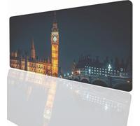 Alfombrilla Ratón Gaming XXL, Gaming Mouse Pad 800x300x3mm, Protector Escritorio Antideslizante, Alfombrilla de Ratón Big Ben Mousepad Grande, Tapete Raton para Jugadores de PC Oficina PjY7740 7-7