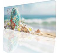 Alfombrilla Ratón Gaming XXL, Gaming Mouse Pad 800x400x3mm, Protector Escritorio Antideslizante, Alfombrilla de Ratón Estatuas de La Isla de Pascua Mousepad Grande, Tapete Raton de PC PjY1946 4-9