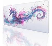 Alfombrilla Ratón Gaming XXL, Gaming Mouse Pad 800x400x3mm, Protector Escritorio Antideslizante, Alfombrilla de Ratón Animal Pez Mousepad Grande, Tapete Raton para Jugadores de PC Oficina LMDT7379