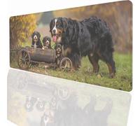 Alfombrilla Ratón Gaming XXL, Gaming Mouse Pad 900x400x3mm, Protector Escritorio Antideslizante, Alfombrilla de Ratón Animal Mousepad Grande, Tapete Raton para Jugadores de PC Oficina PjY3846 K-O