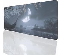 Alfombrilla Ratón Gaming XXL, Gaming Mouse Pad 900x400x3mm, Protector Escritorio Antideslizante, Alfombrilla de Ratón Paisaje Mousepad Grande, Tapete Raton para Jugadores de PC Oficina PjY16834 N-U