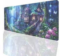 Alfombrilla Ratón Gaming XXL, Gaming Mouse Pad 900x400x3mm, Protector Escritorio Antideslizante, Alfombrilla de Ratón Paisaje Mousepad Grande, Tapete Raton para Jugadores de PC Oficina PjY4926 T-P