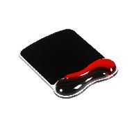 Kensington Duo Gel alfombrilla de ratón con reposamuñecas rojo/negro
