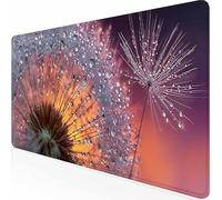 Alfombrilla Ratón Grande Color Diente De LeóN, Alfombrilla Raton Impermeable Antideslizante, Mouse Pad con Base de Goma Bordes Cosidos, Accesorios Gaming, Mousepad para Gamer, PC 800 x 400 mm -z1c0907