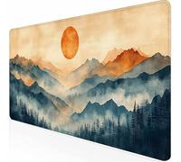 Alfombrilla Ratón Grande JapóN Paisaje, Alfombrilla Raton Impermeable Antideslizante, Mouse Pad con Base de Goma Bordes Cosidos, Accesorios Gaming, Mousepad para Jugadores, PC 70 x 30 cm -z1c09M11