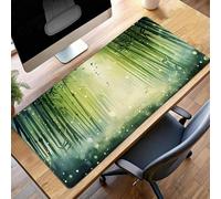 Alfombrilla Ratón Grande XXL 700x300x3mm Azul Paisaje Mouse Pad Gaming, Alfombrilla Antideslizante,Tapete Escritorio con Bordes Cosidos, Mat para Jugadores, Pc, Oficina Accesorios PjY8123 T-P