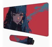 Alfombrilla Ratón Historietas, Alfombrilla Ratón XXL 700x400 mm, Mouse Pad Impermeable con Bordes Cosidos y Base de Goma Antideslizante, Mousepad para el Hogar, Oficina y Sala de Juegos (Chica)3Y-1417