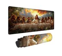 Alfombrilla Ratón La úLtima Cena Alfombrilla Ratón XXL 600 x 300 mm, Mouse Pad SueñO Mousepad con Base de Goma Antideslizante, Impermeable Tapete Escritorio Accesorios Gaming para Gamers -hjw2601O1