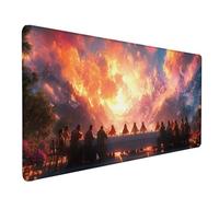 Alfombrilla Ratón La úLtima Cena Alfombrilla Ratón XXL 600x300mm, Mouse Pad MontañA Mousepad con Base de Goma Antideslizante, Impermeable Tapete Escritorio Accesorios Gaming para Gamers -lsy2603GI