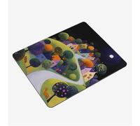 Alfombrilla Ratón Lindo Mini Mousepad 29x24cm, Sierras Alfombrilla Gaming, Tapete Escritorio con Bordes Cosidos, Protector Escritorio con Base Goma Antideslizante Oficina Accesorios Gaming S0-1324